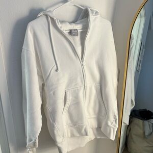 ARITZIA oversized TNA zip up hoodie